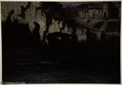 The Funeral Of Siegfried — Hermann Hendrich
