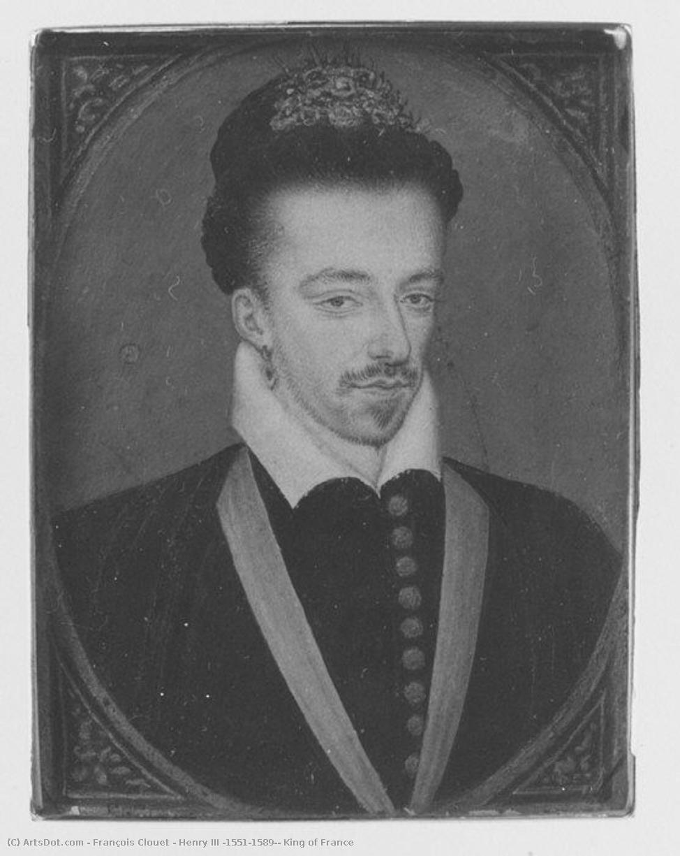 Henry Iii (1551–1589), King Of France — François Clouet