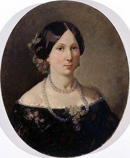 Portrait De Mme Faustin Besson — Faustin Besson