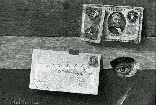 The Eye Of The Artist, (painting) — Victor Dubreuil