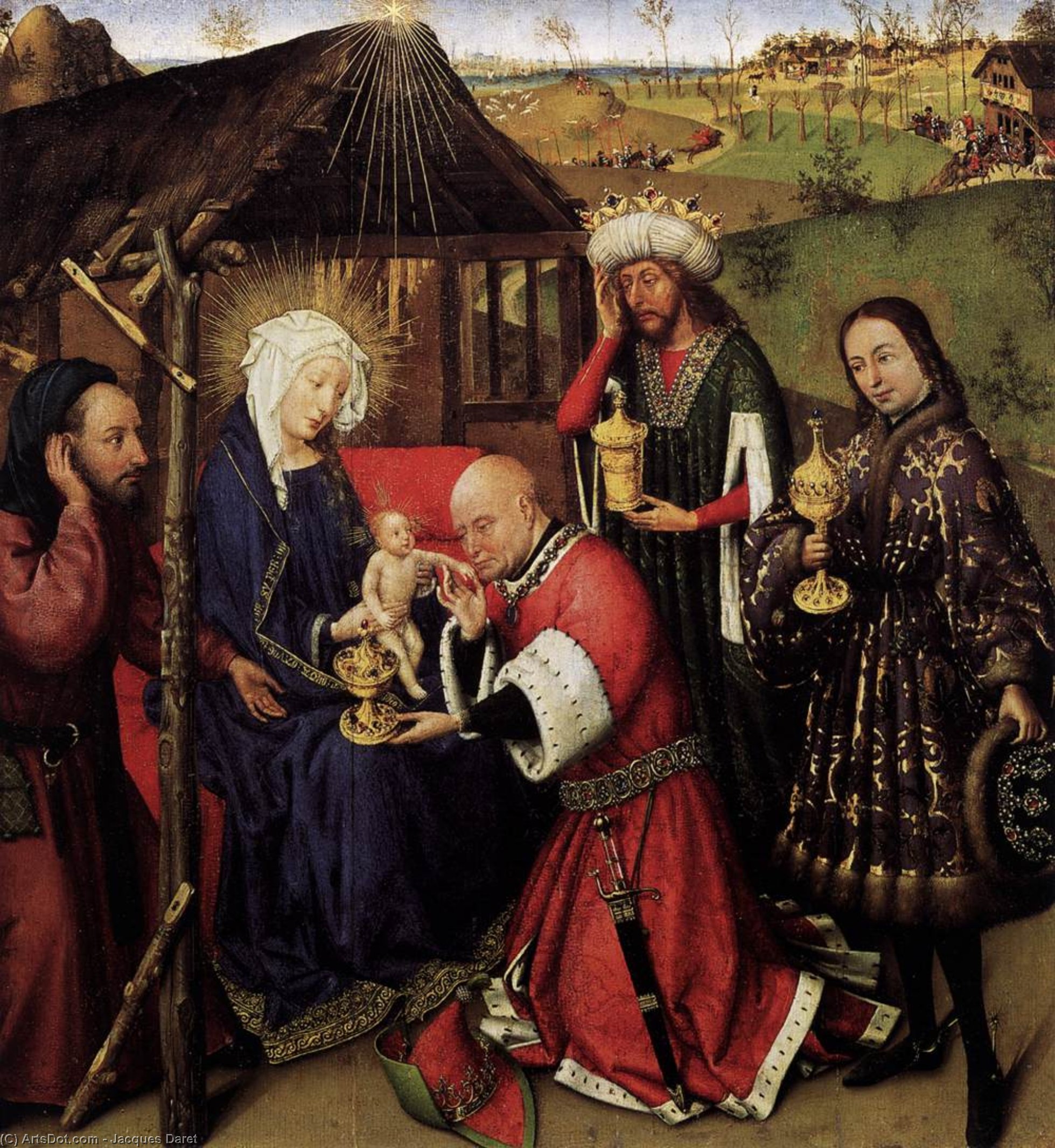Altarpiece Of The Virgin — Jacques Daret
