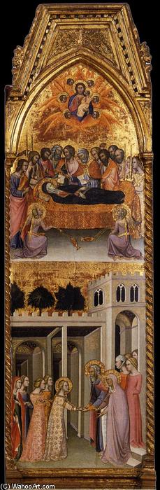 The Coronation Of The Virgin (detail) — Bartolo Di Fredi
