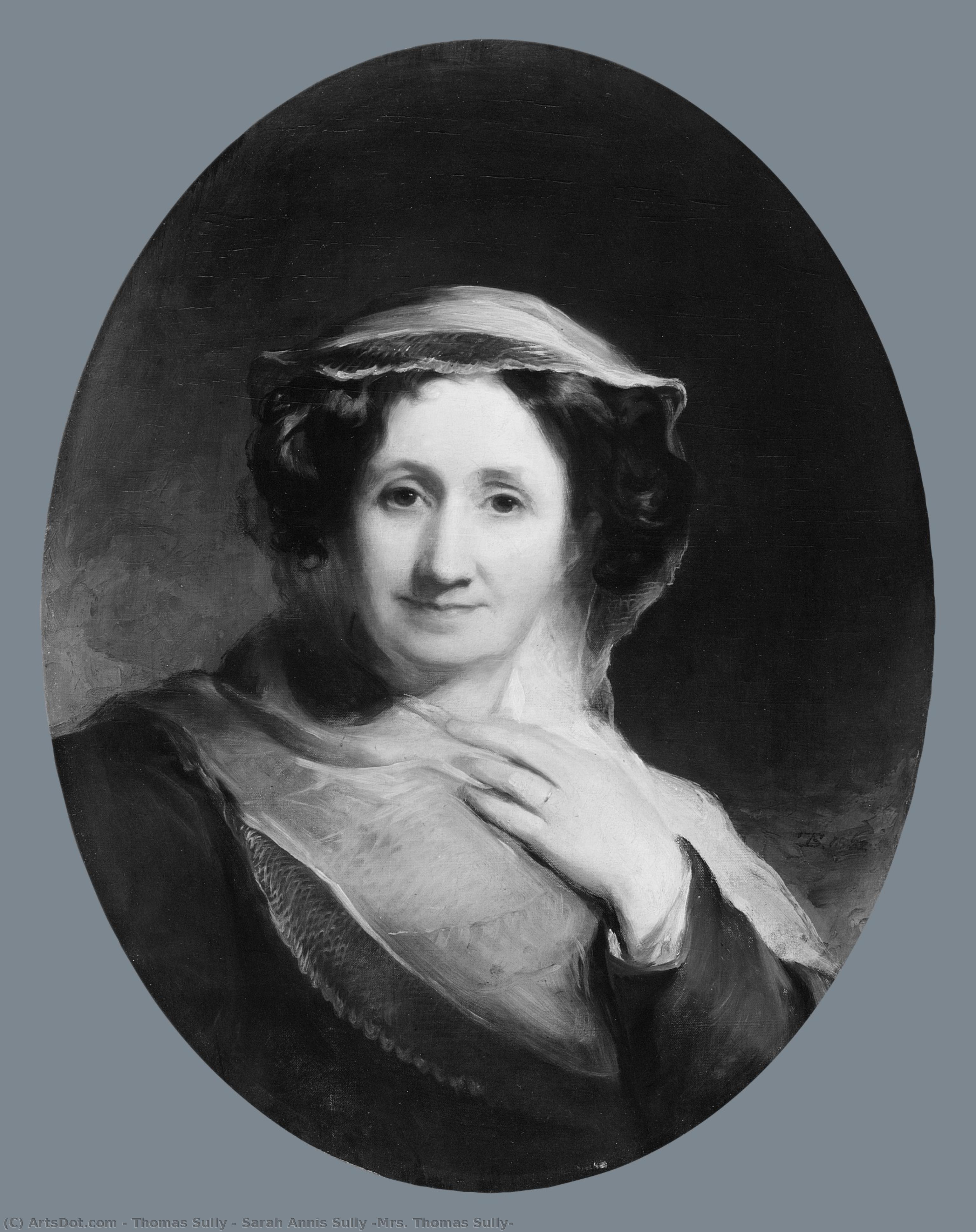Sarah Annis Sully (mrs. Thomas Sully) — Томас Салли