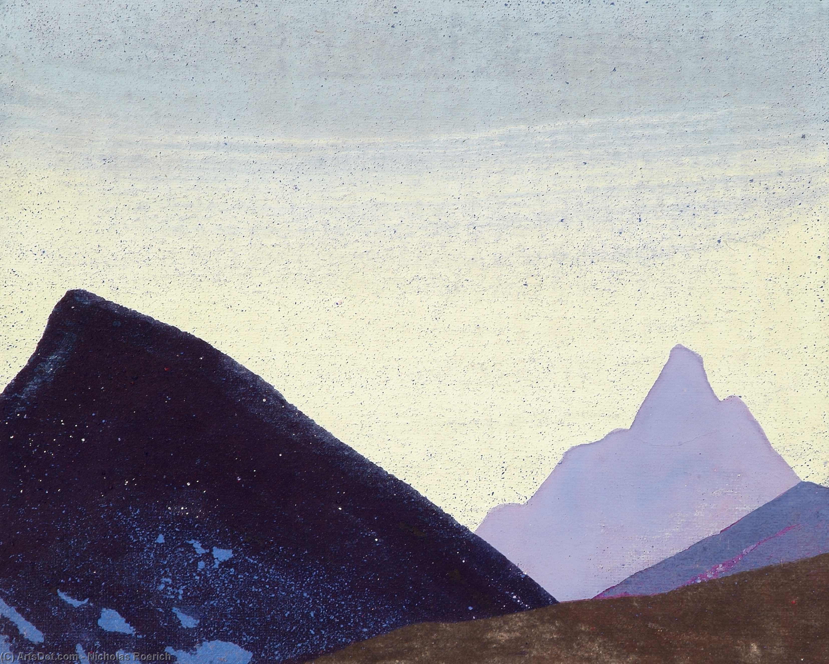 Mountain Study 6 — Николай Константинович Роерих