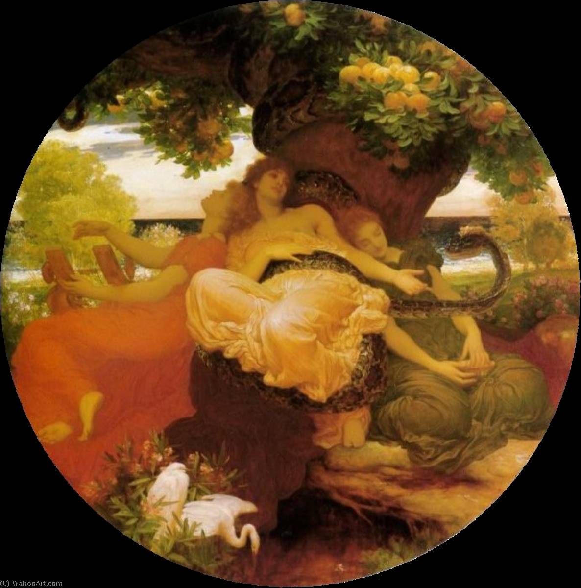 The Garden Of The Hesperides — Фредерик Лейтън
