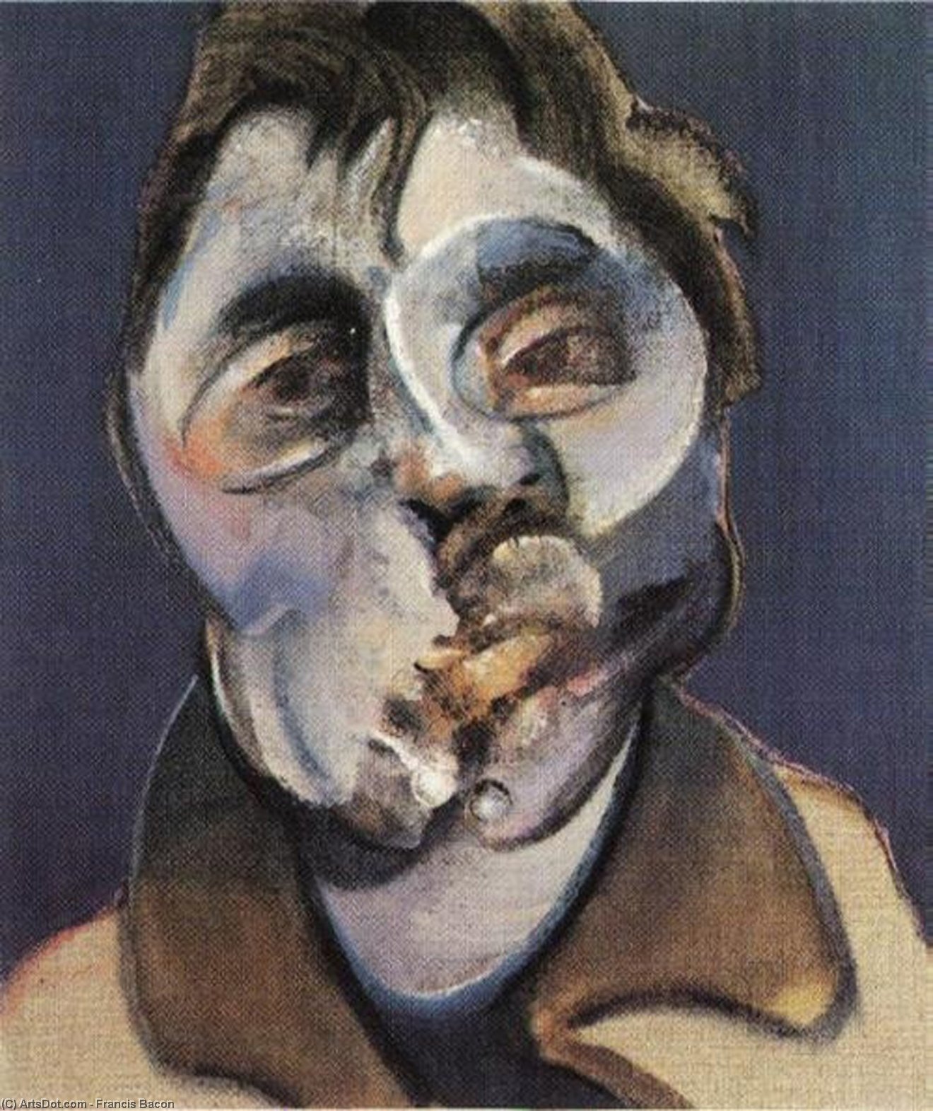 Selbstporträt, 1969 — Francis Bacon