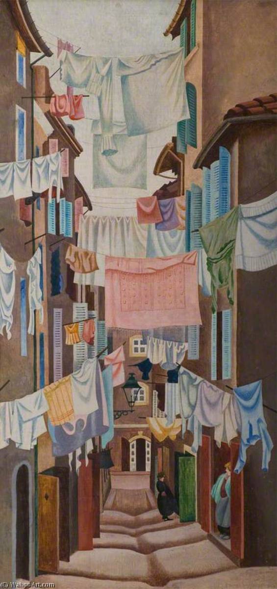 Rue Fontaine De Caylus, Marseilles, France — Edward Alexander Wadsworth