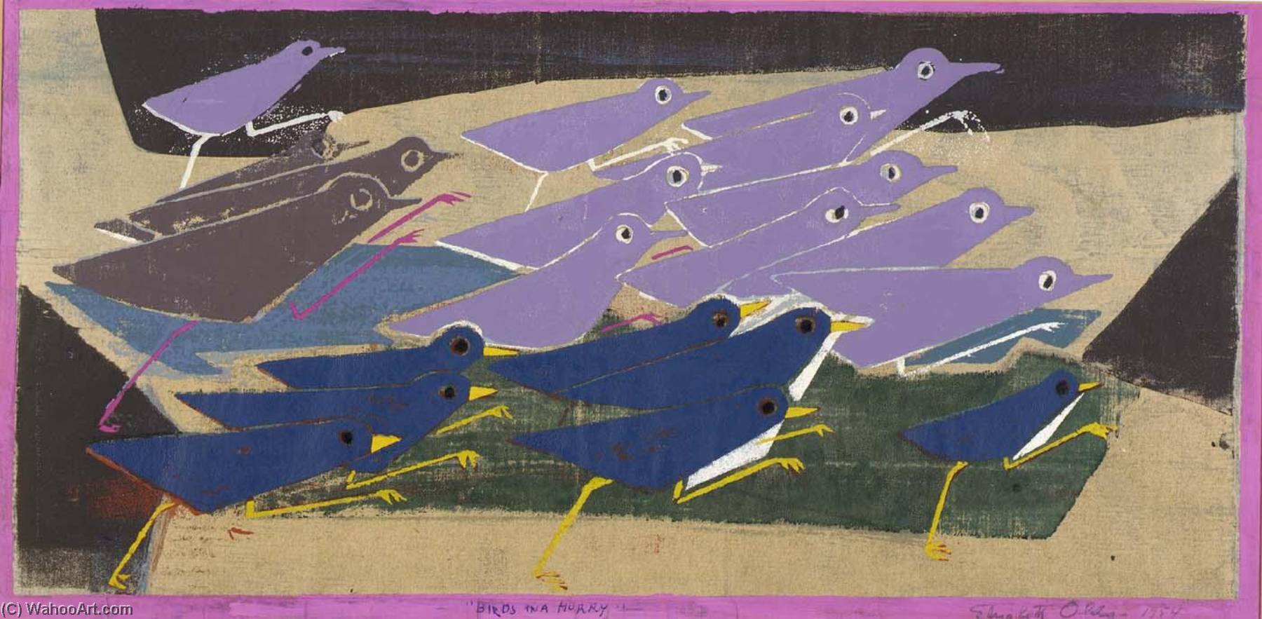Birds In A Hurry — Элизабет Олдс