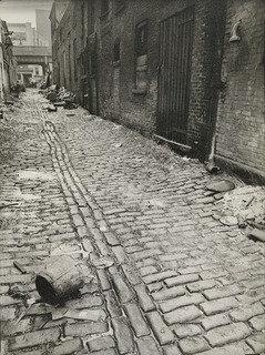 Charles Lane Between West And Washington Streets, Manhattan — Berenice Abbott