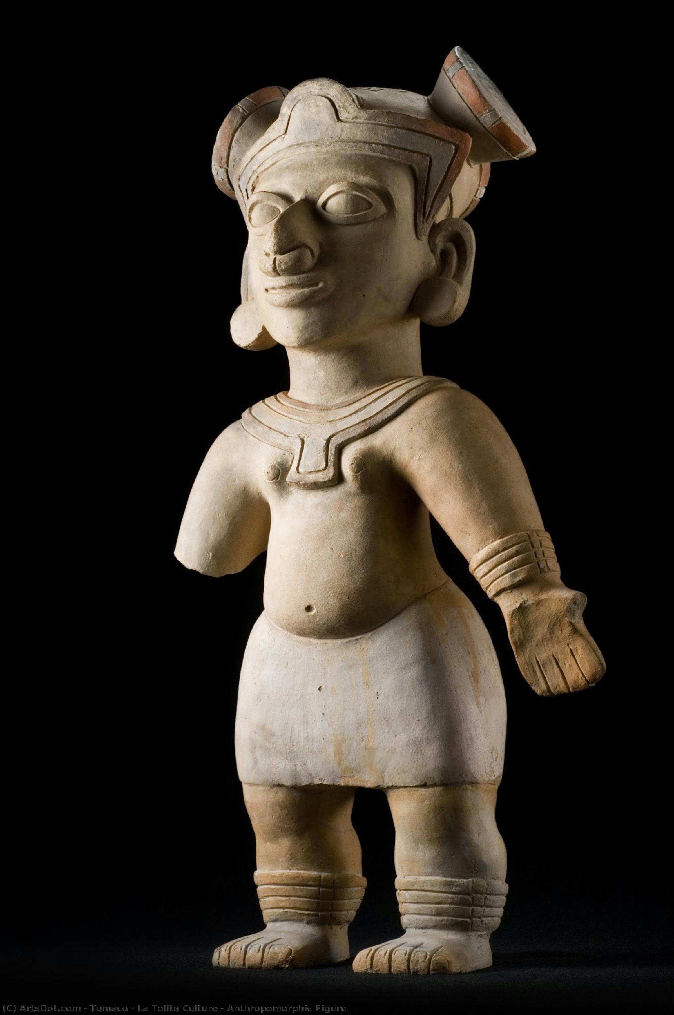 Anthropomorphic Figure — Tumaco - La Tolita Culture