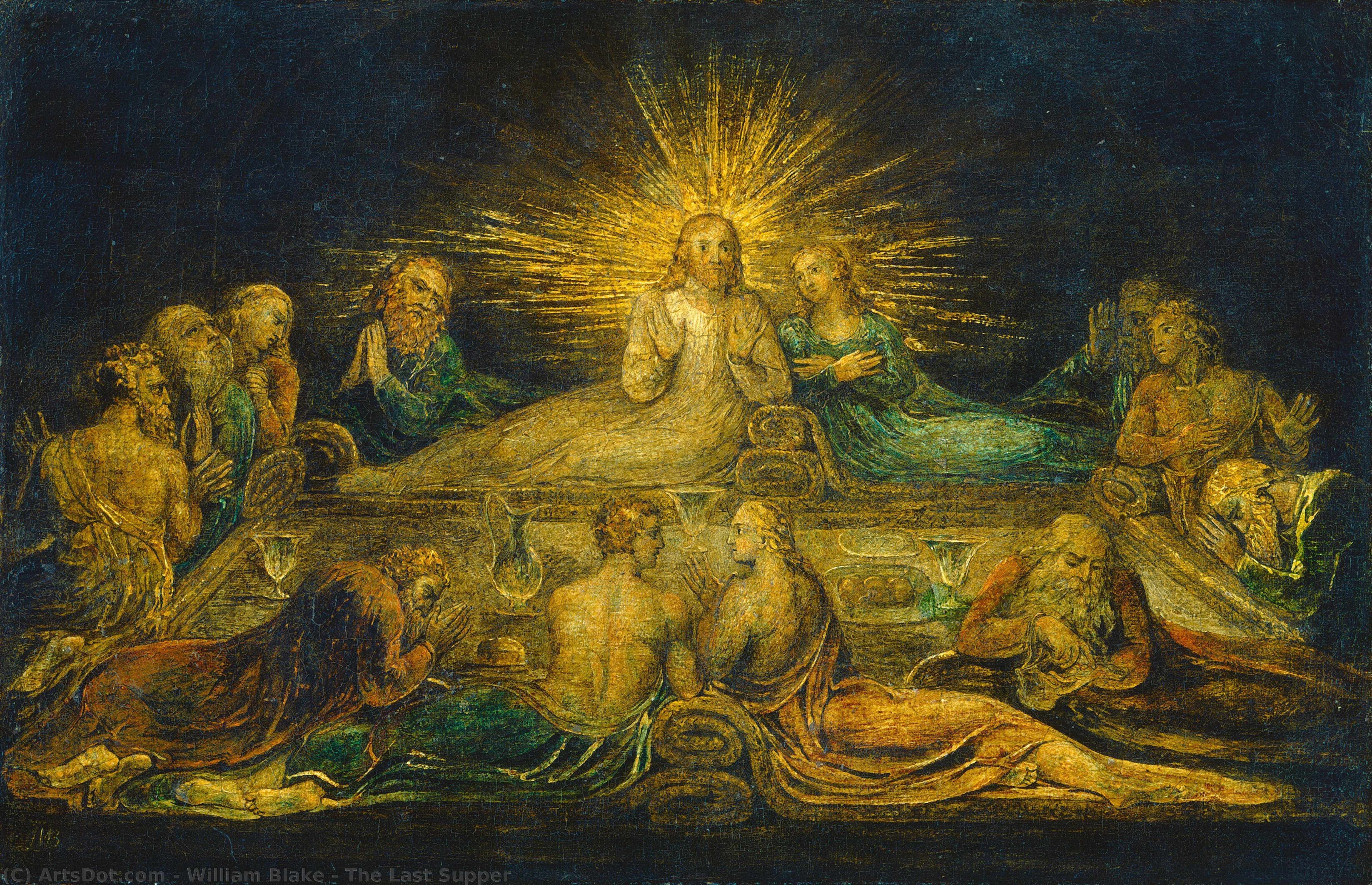 The Last Supper — Уильям Блейк