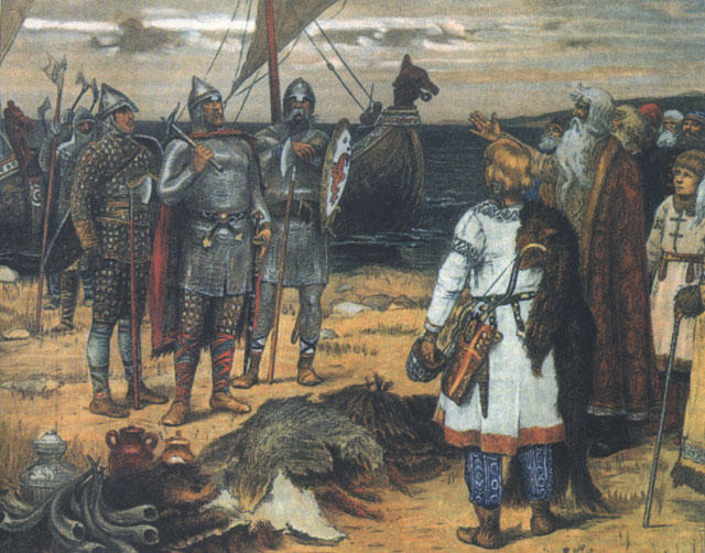 Llamada De Los Vikingos — Victor Vasnetsov