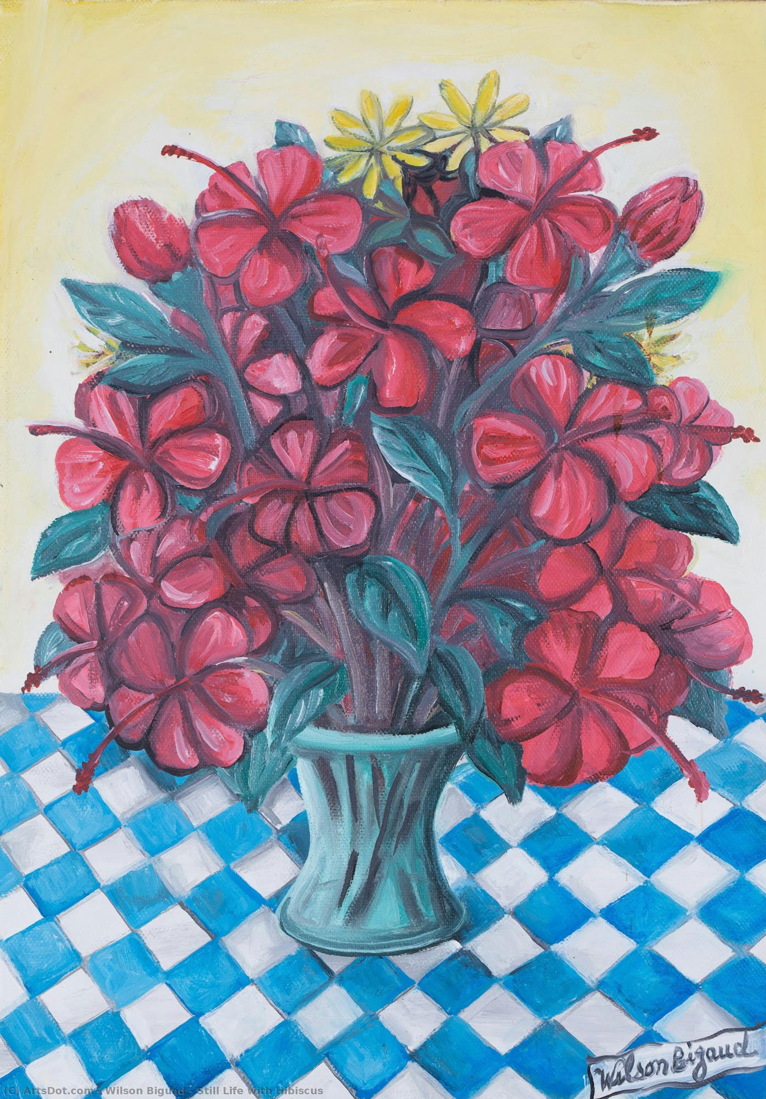 Still Life With Hibiscus — Wilson Biguad