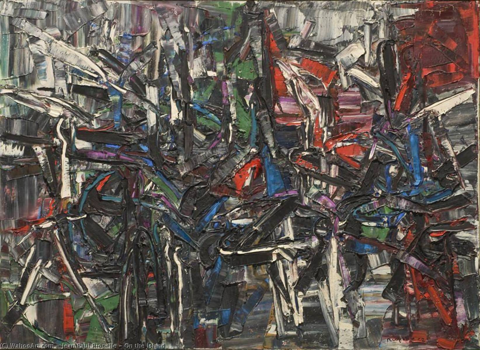 On The Island — Jean-paul Riopelle