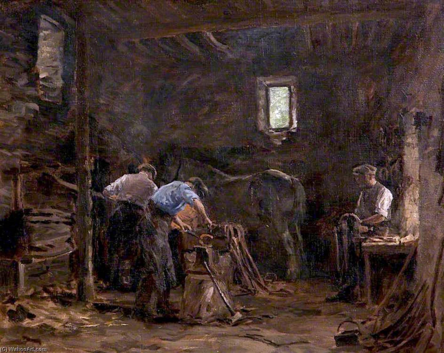 Forge, Chedworth — Joseph Barnard Davis