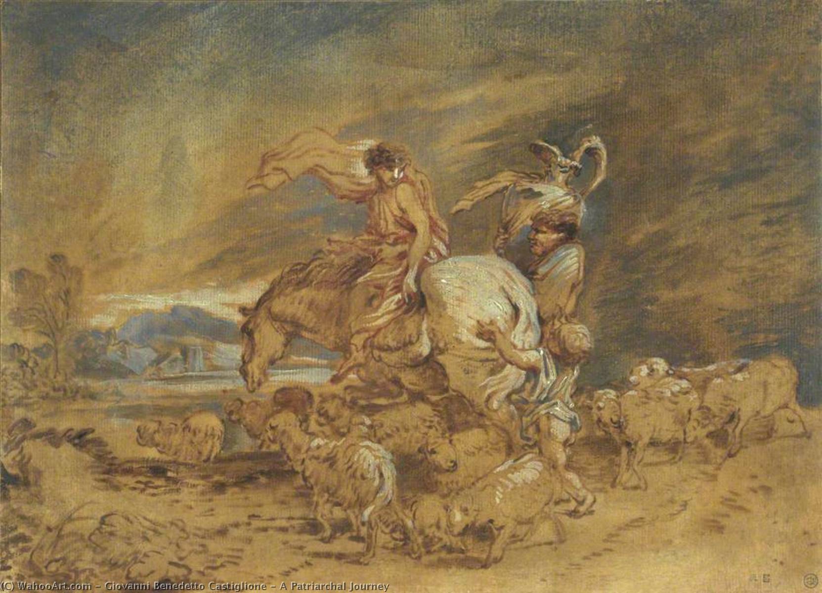 A Patriarchal Journey — Giovanni Benedetto Castiglione