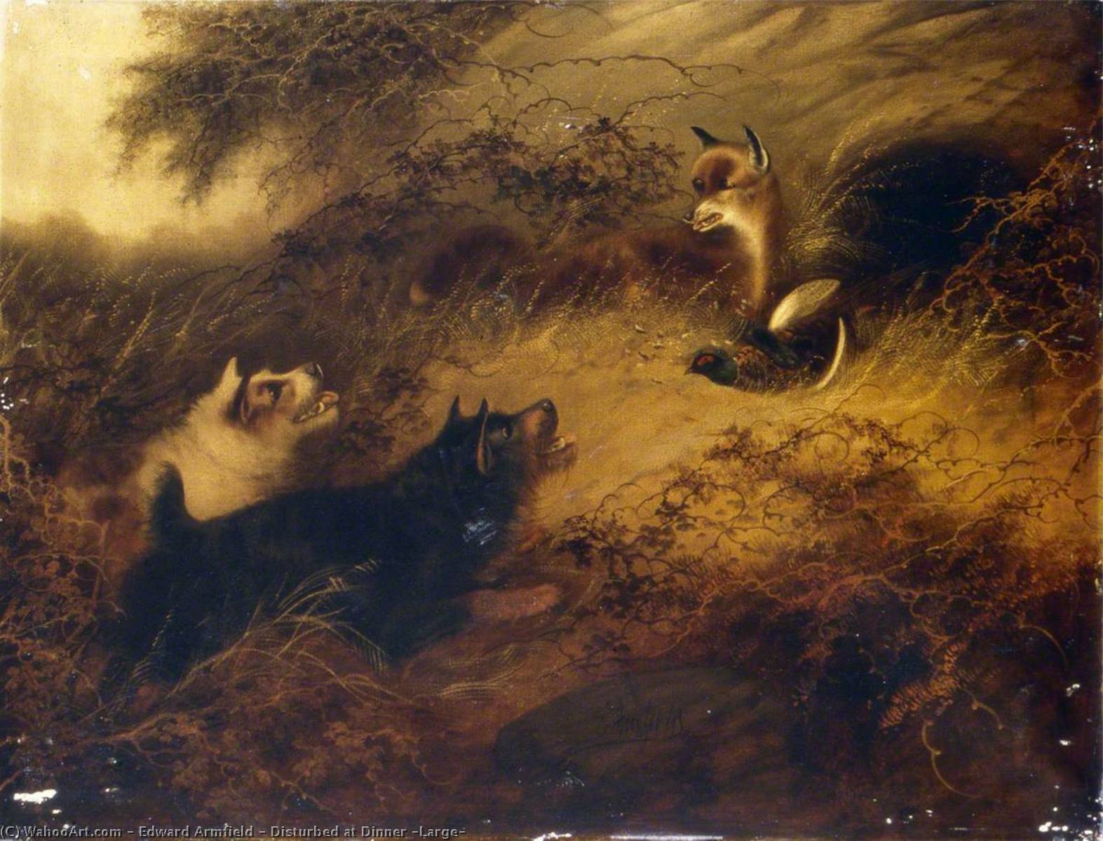Disturbed At Dinner (large) — Edward Armfield