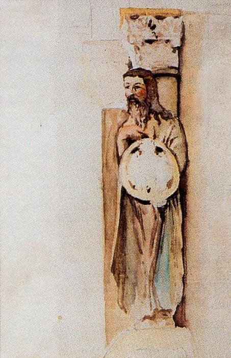 Sketch Of The Porch Of Glory — Ovidio Murguía De Castro