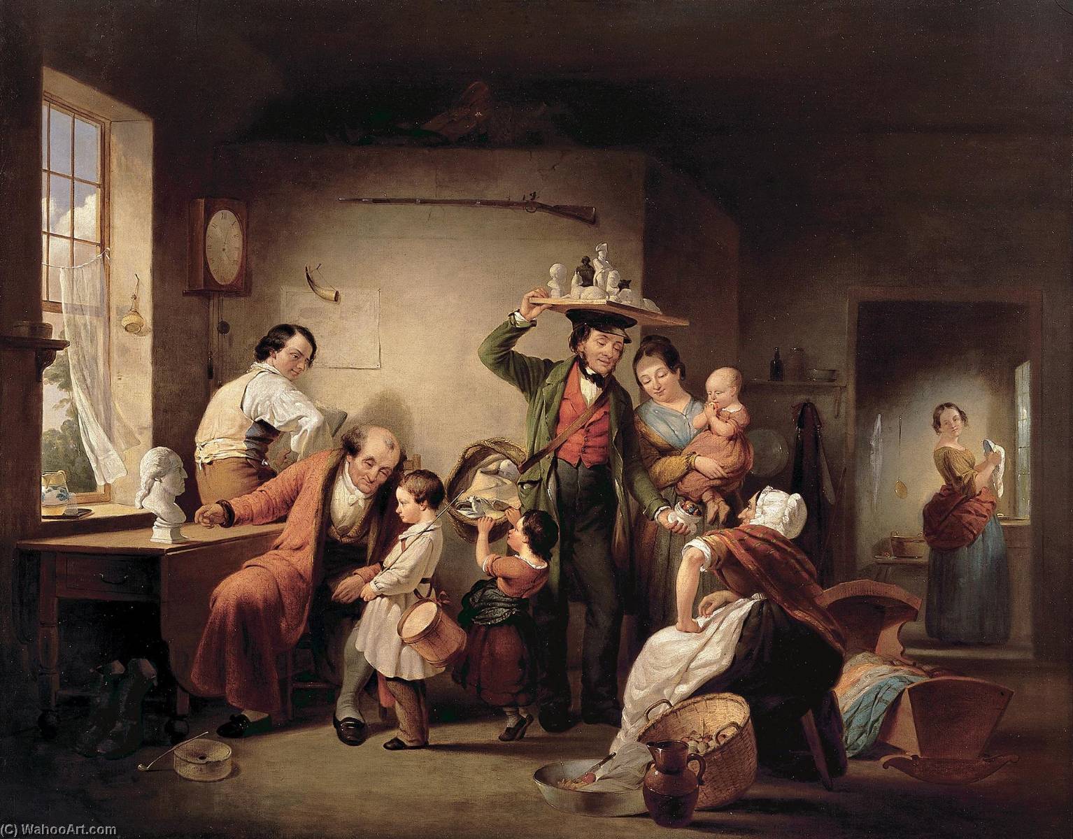 The Image Pedlar — Francis William Edmonds