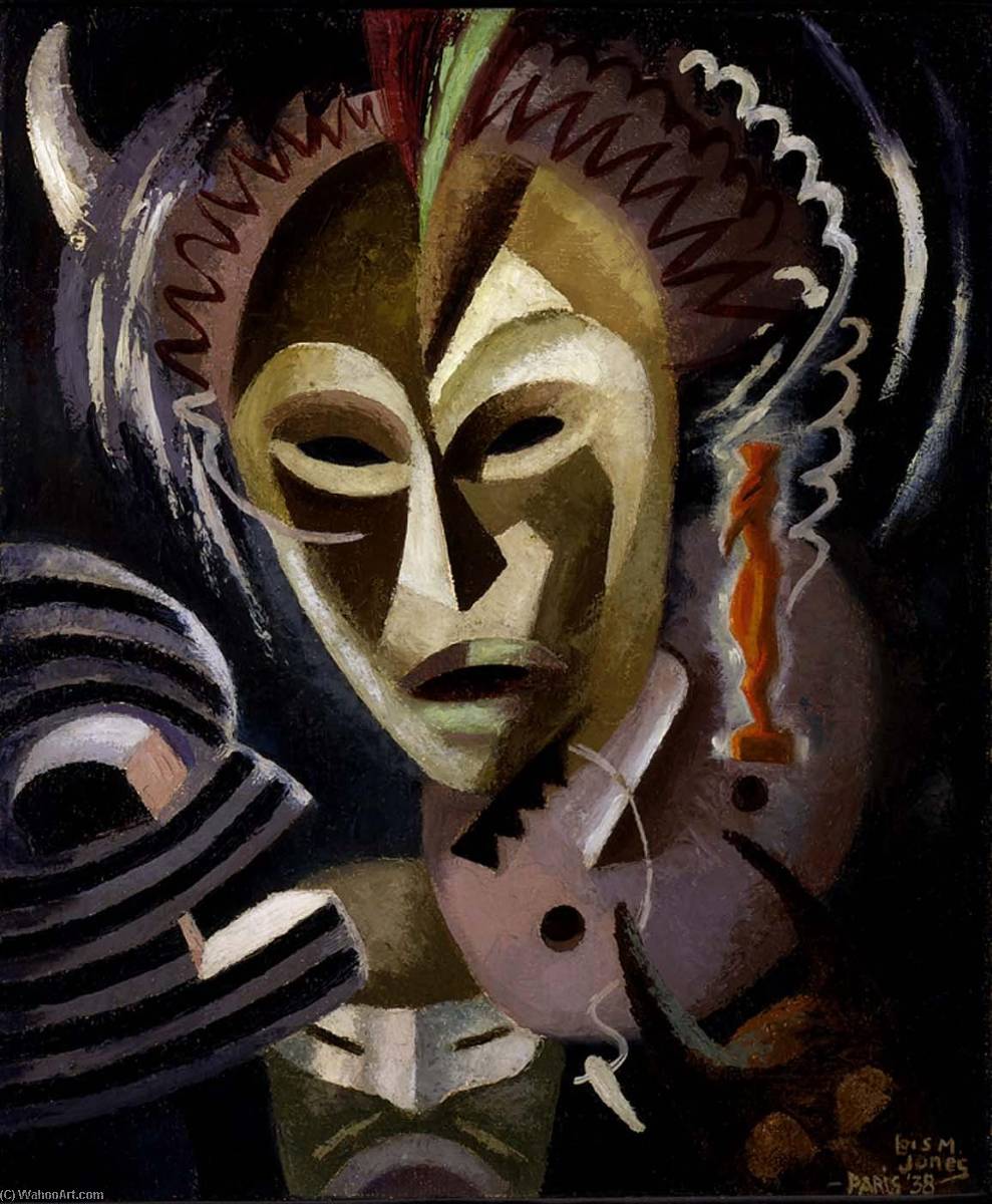 Les Fétiches — Lois Mailou Jones