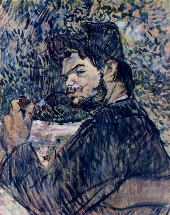 Portrait Of Cipa Godebsky — Henri De Toulouse-lautrec