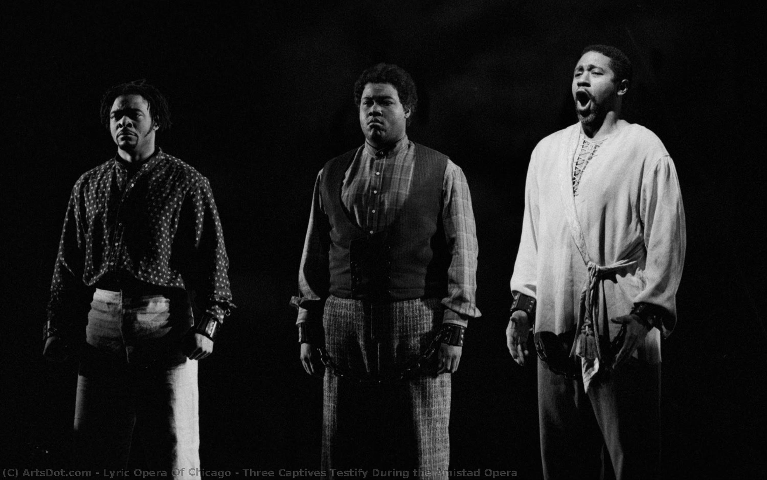 Three Captives Testify During The Amistad Opera — Lyric Opera Of Chicago