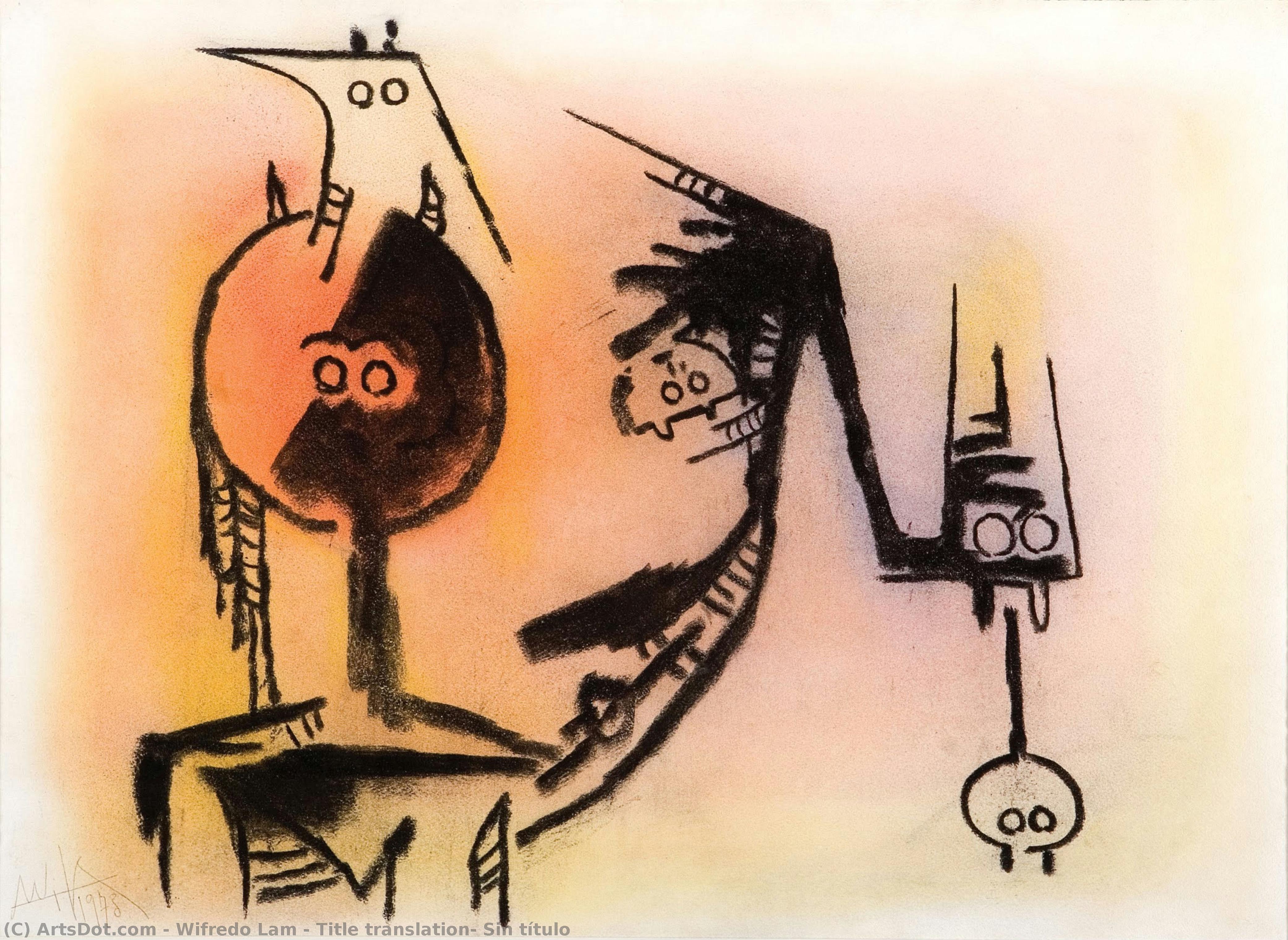 Title Translation: Sin Título — Вифредо Лам