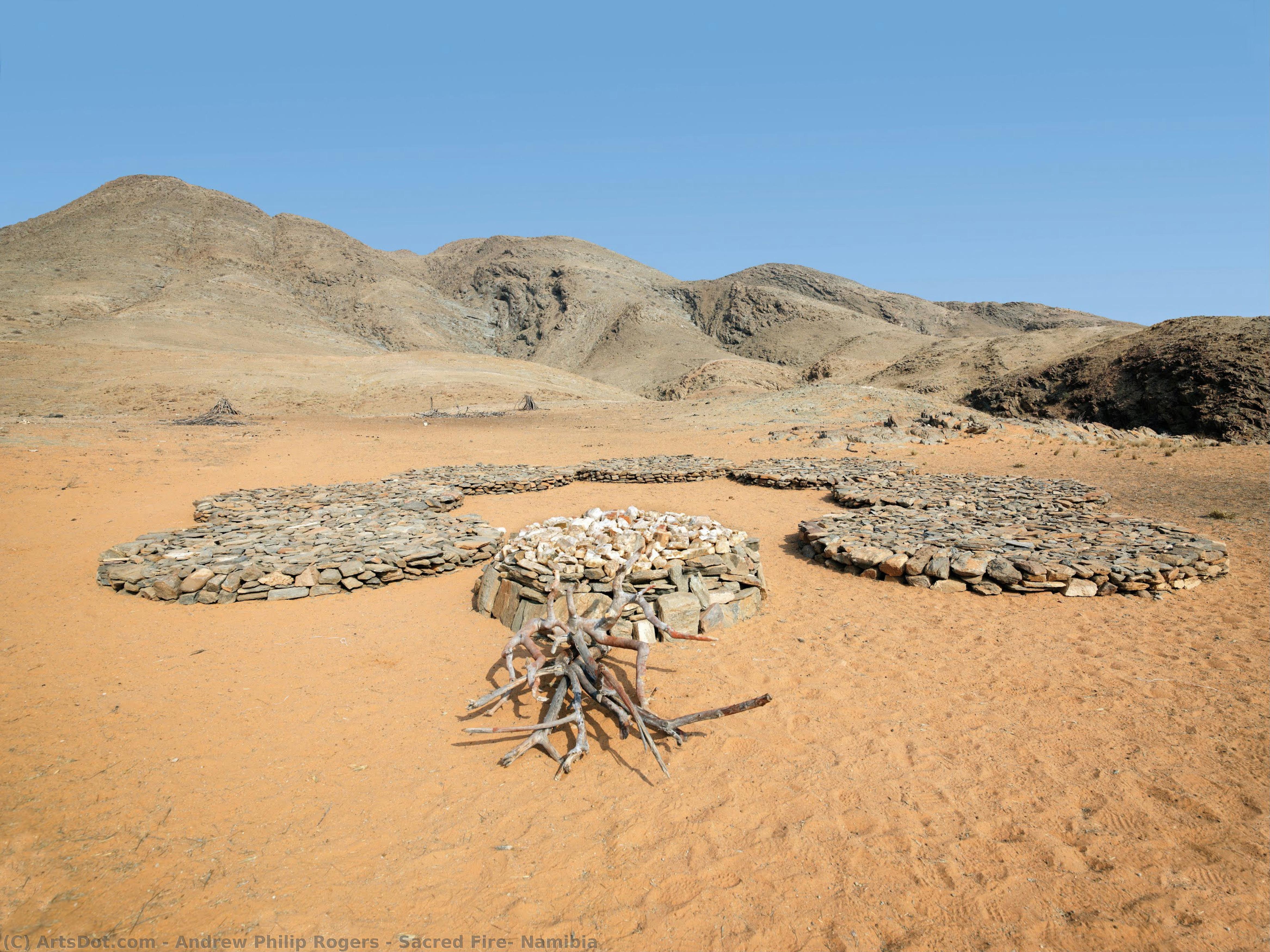 Sacred Fire, Namibia — アンドリュー・フィリップ・ロジャース