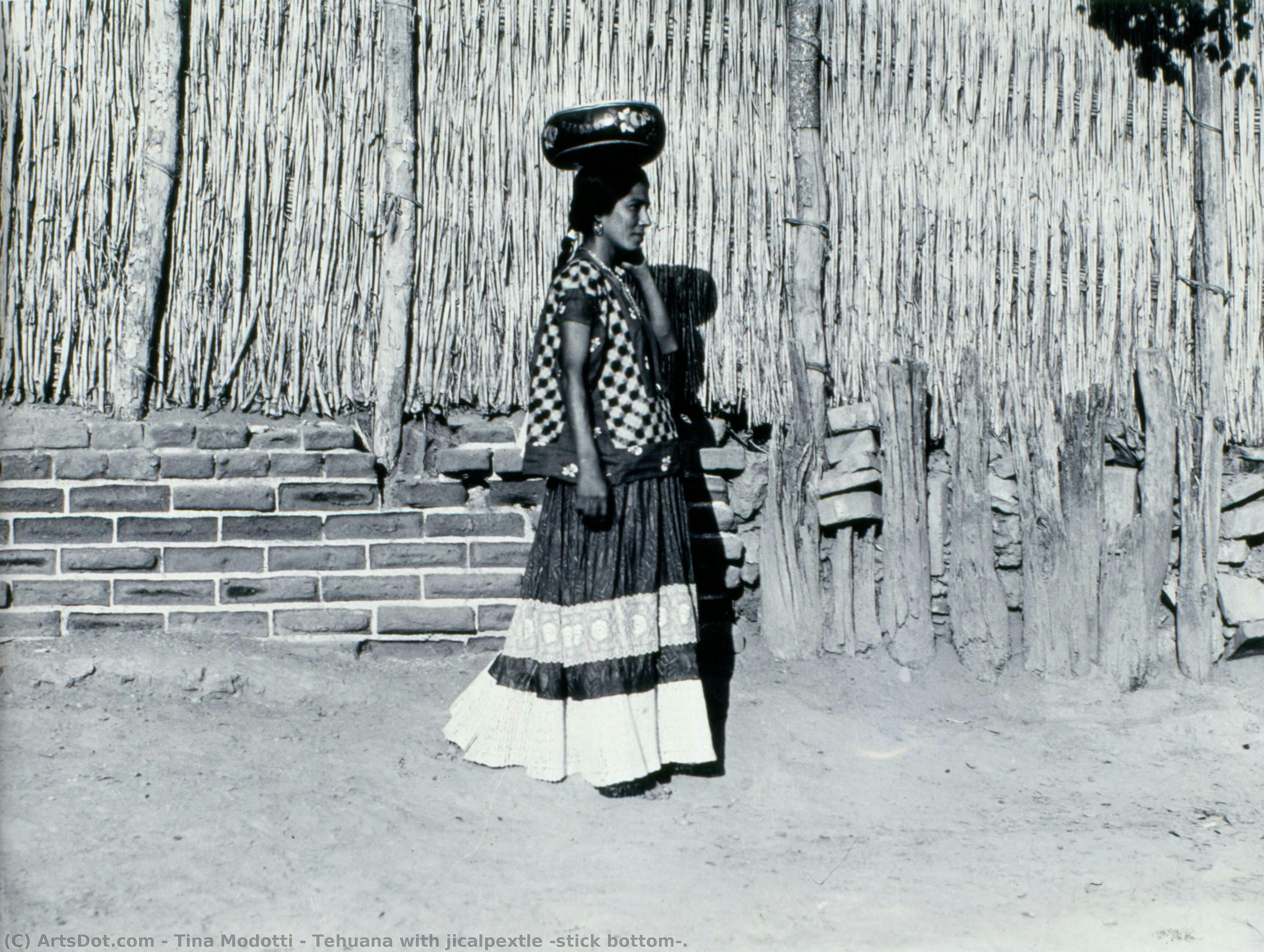 Tehuana With Jicalpextle (stick Bottom). — Tina Модити
