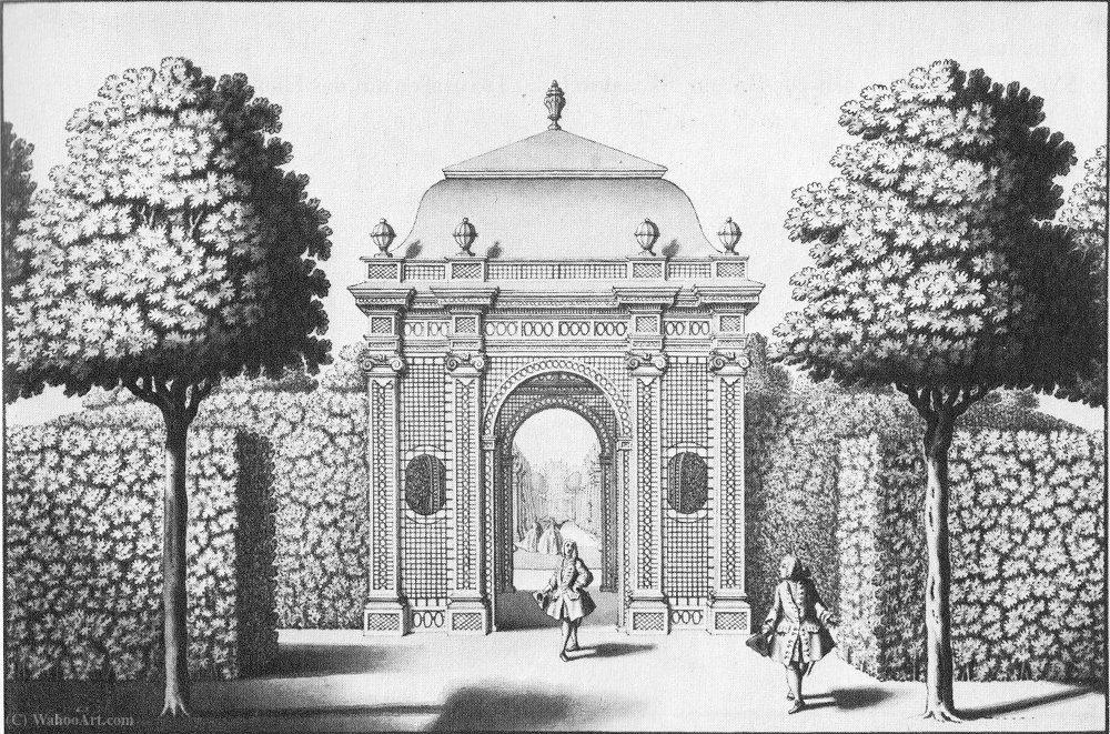 Latte Portal (completion Of The Yew Alley) — Salomon Kleiner