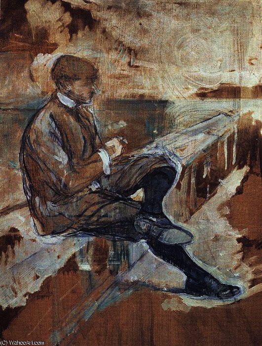 Picture Of Louis Bouglé — Henri De Toulouse-lautrec