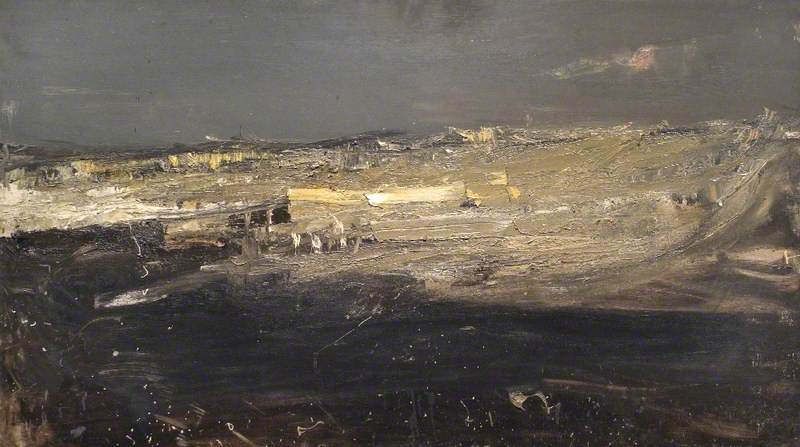 Coastline At Catterline, Stonehaven, Kincardineshire — Joan Kathleen Harding Eardley