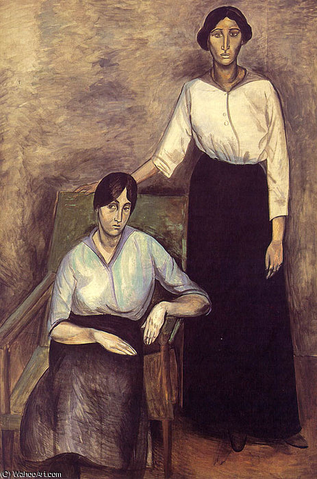 The Two Sisters, Statens Museum För Kunst, Cope — André Derain