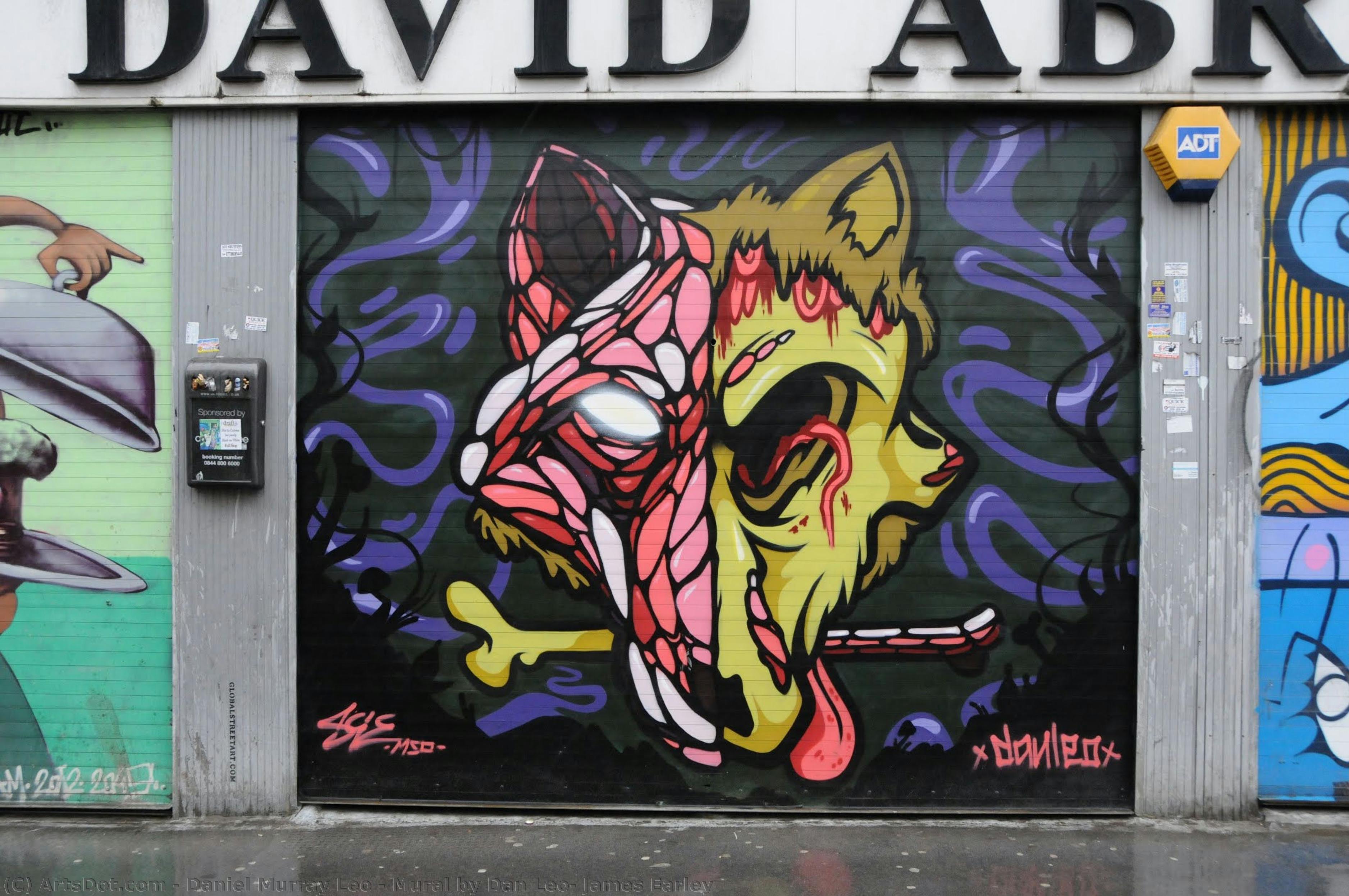 Mural By Dan Leo, James Earley — Daniel Murray Leo