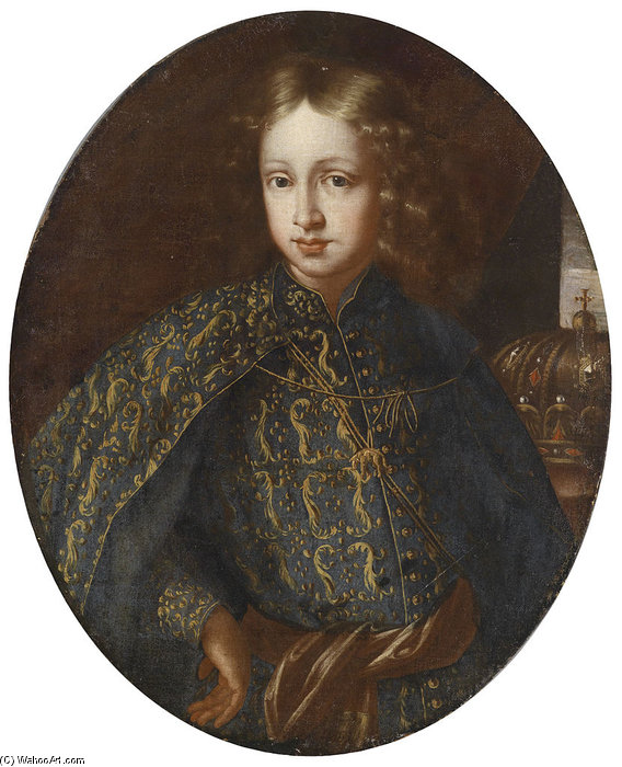 Bildnis Des Späteren Kaisers Joseph I — Benjamin Block