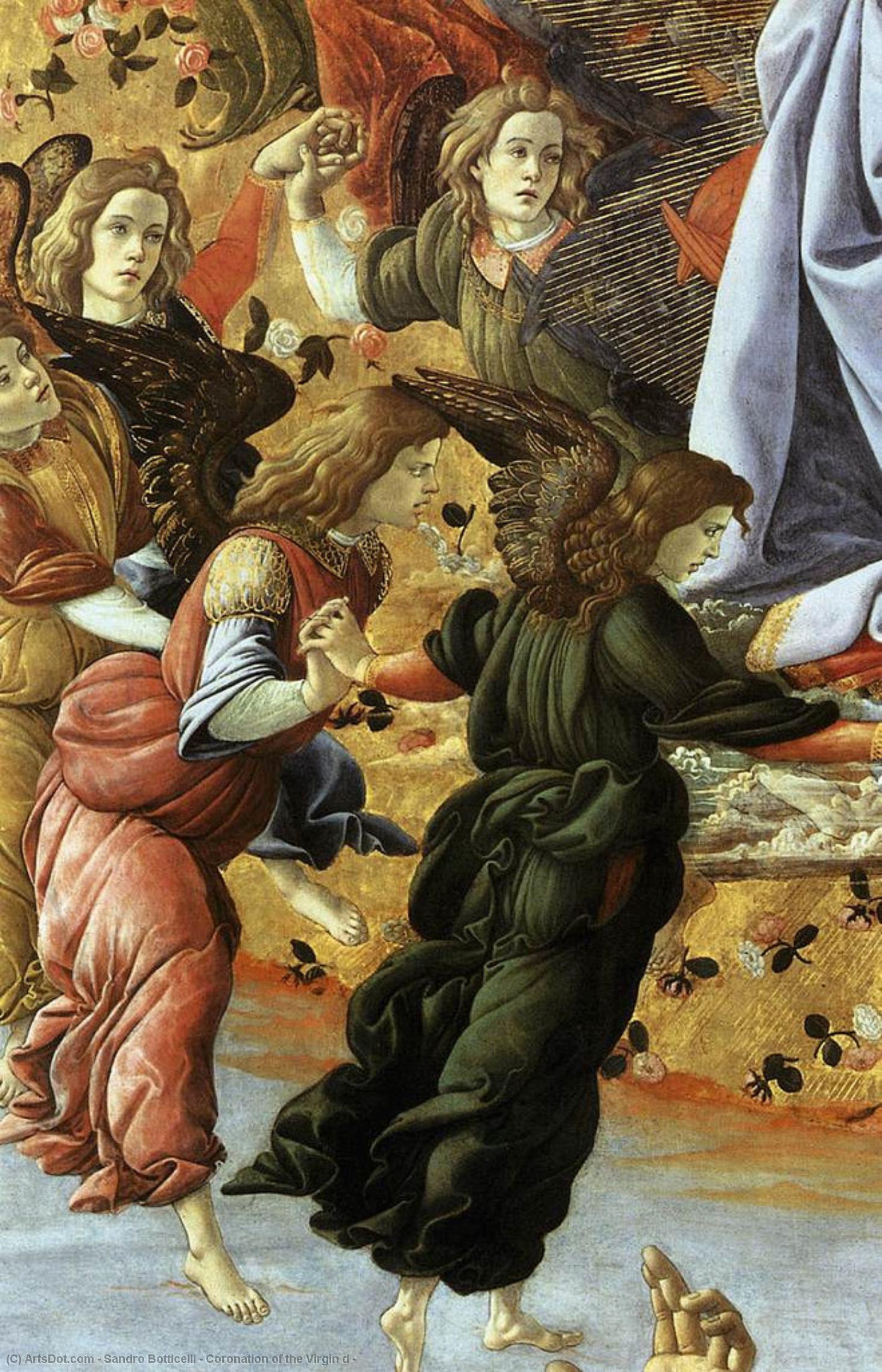 Coronation Of The Virgin D - — Sandro Botticelli
