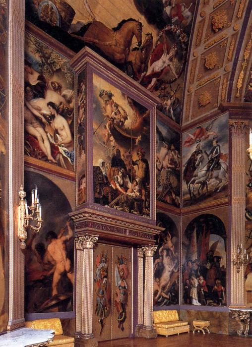 View Of The Oranjezaal — Caesar Van Everdingen