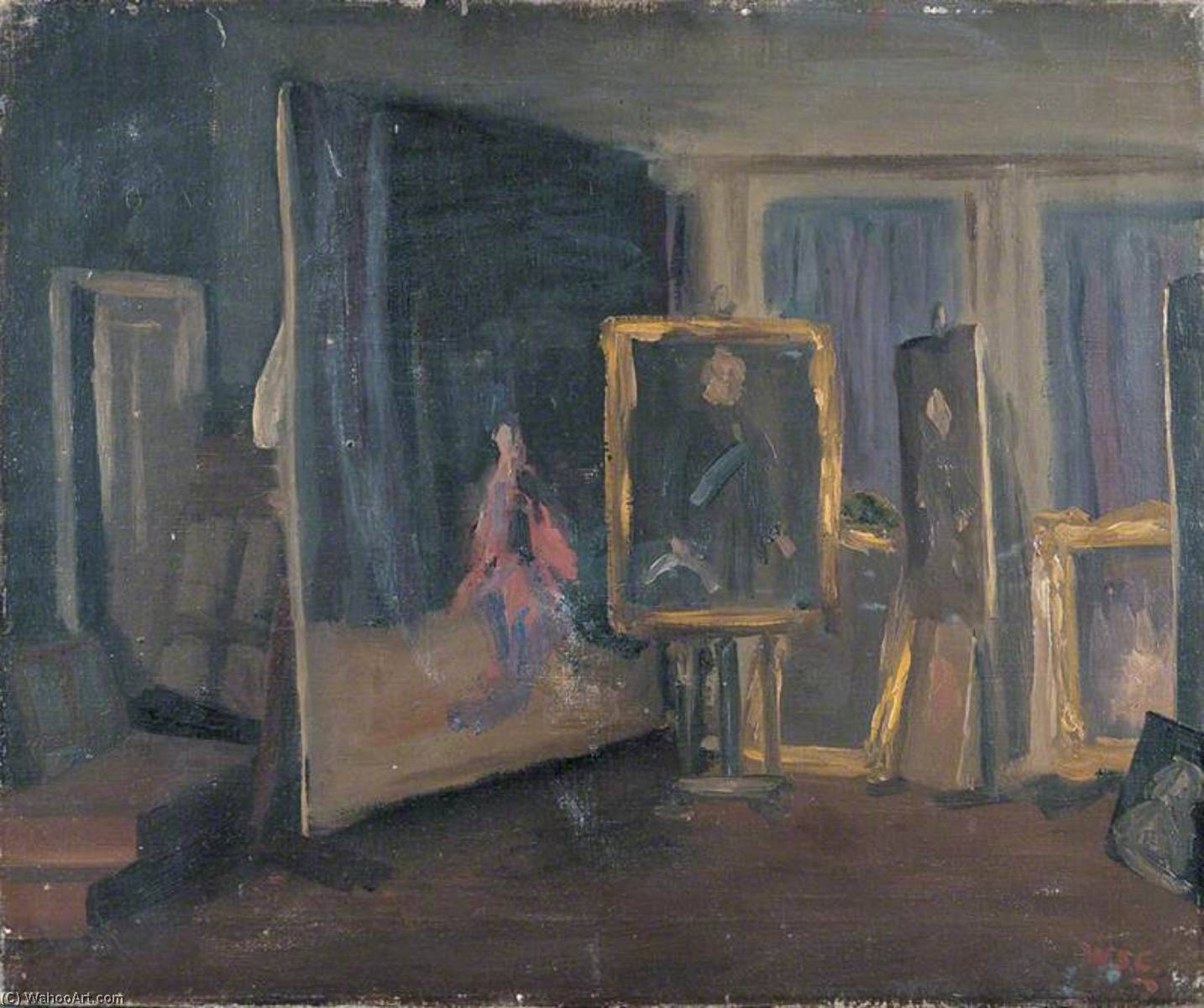 The Studio Of Sir John Lavery (1856–1941) — Winston Spencer Churchill