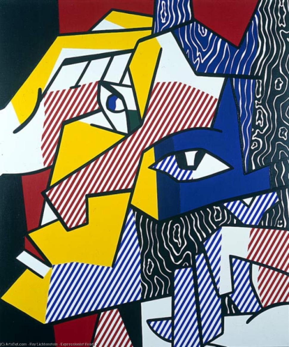 Expressionist Head 2 — Рой Лихтенштейн