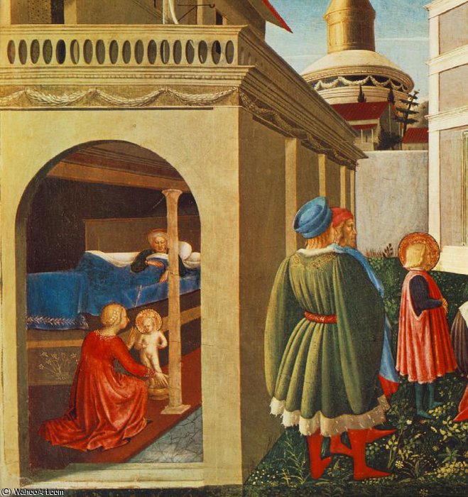St Nicholas Saves The Ship — Fra Angelico