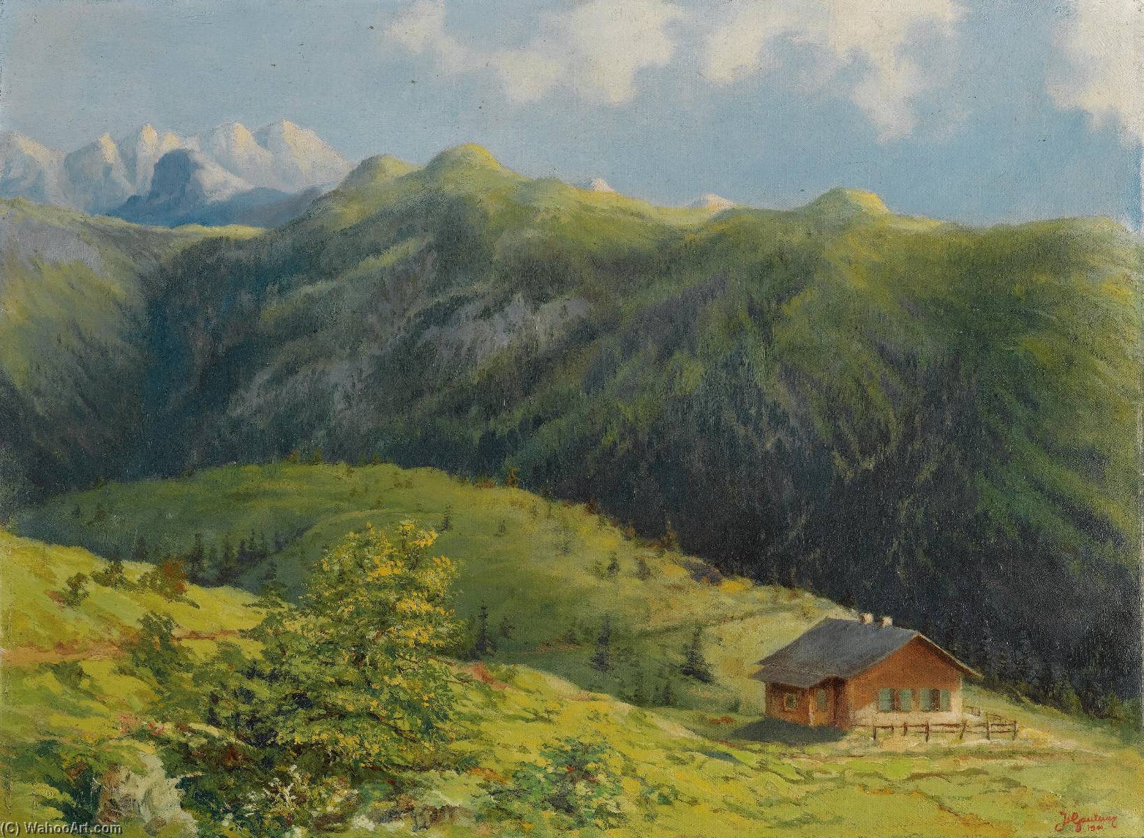 The Saas Hunting Lodge, Liechtenstein — Hans Gantner