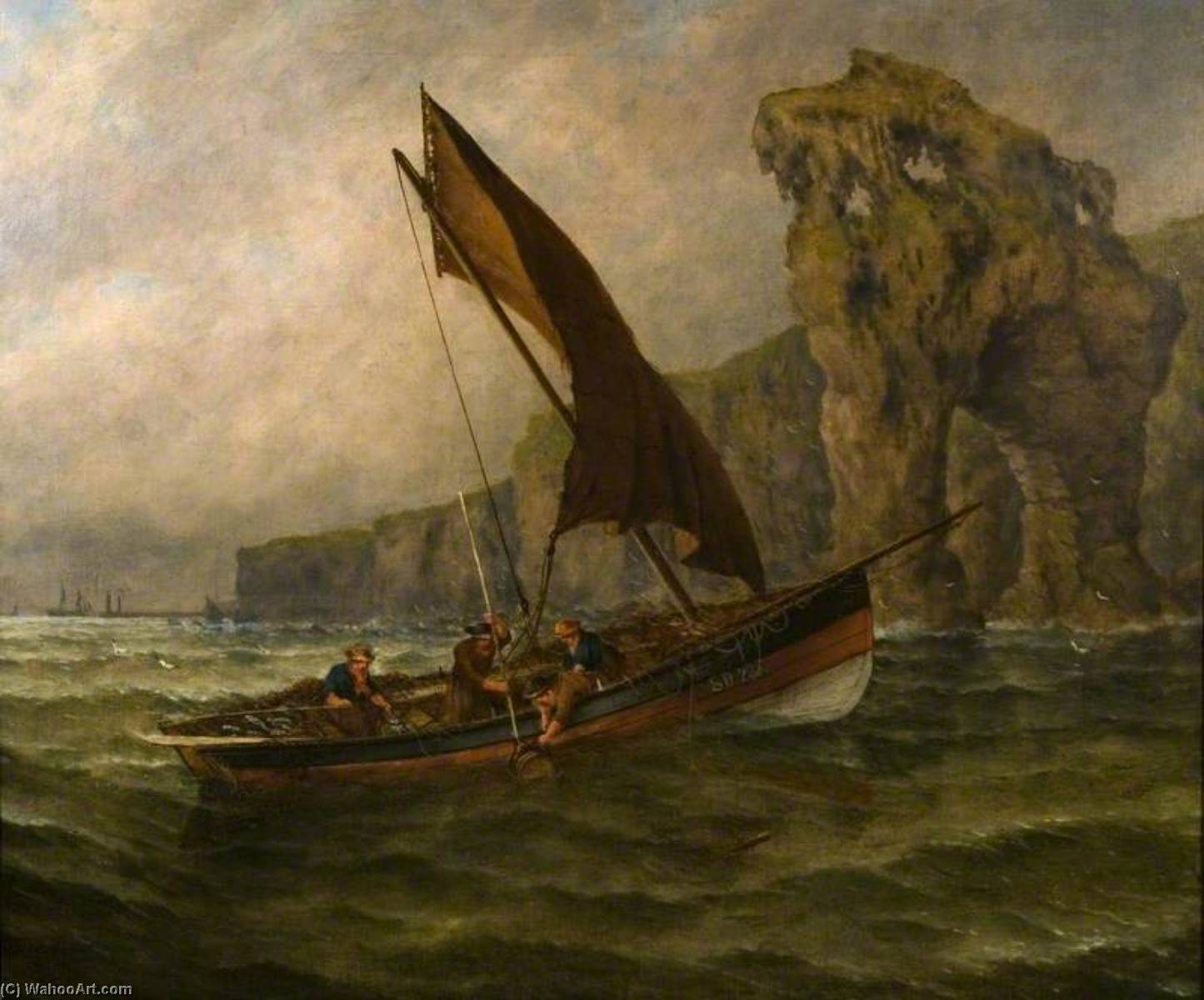 'sea Coopering' Fishing Up Christmas Cheer — Stuart Henry Bell