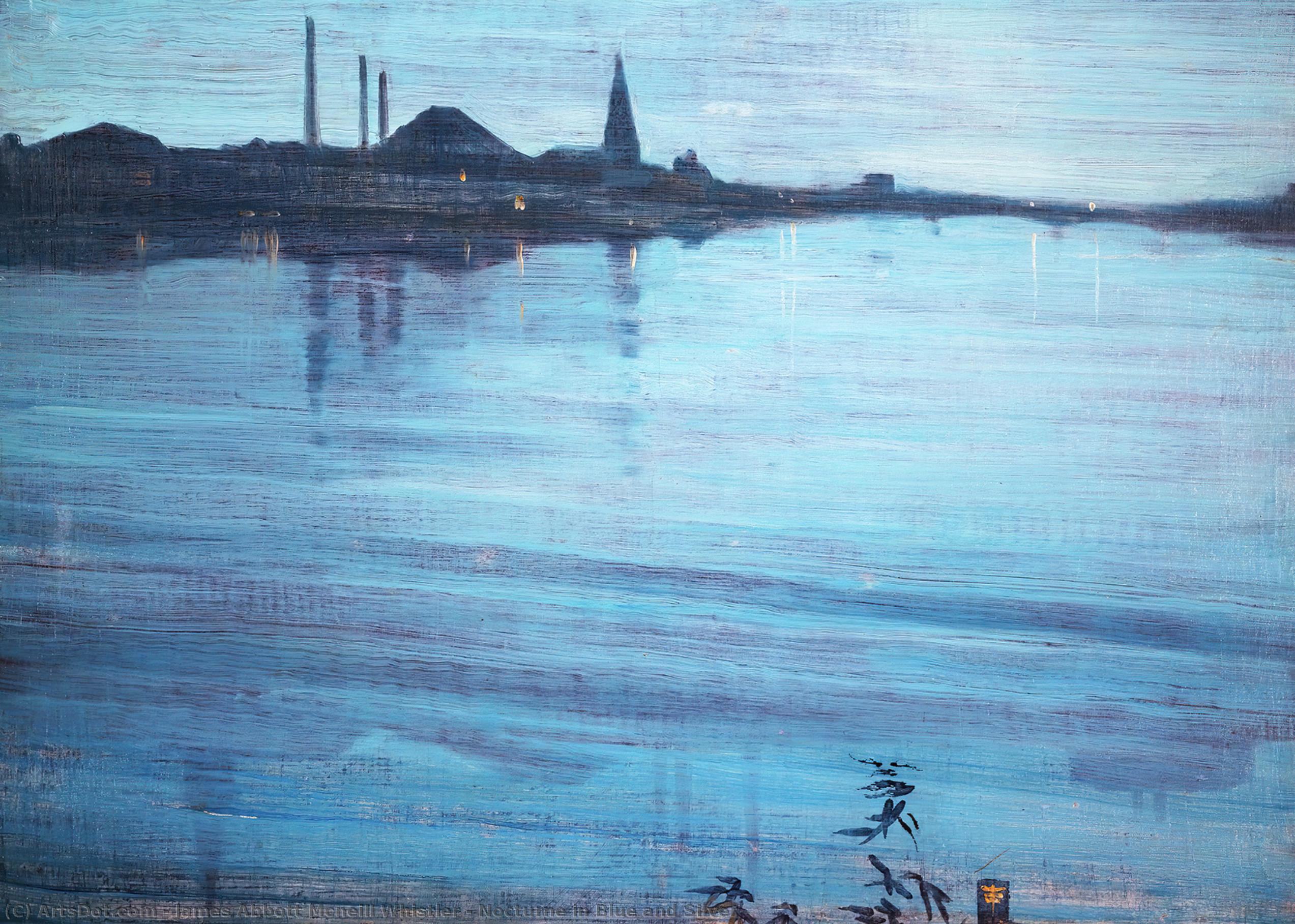 Nocturne In Blue And Silver — James Abbott Mcneill Whistler