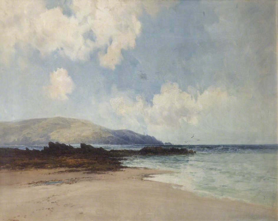 Coastal View (mouth Of The Yealm, Devon) — Frederick John Widgery