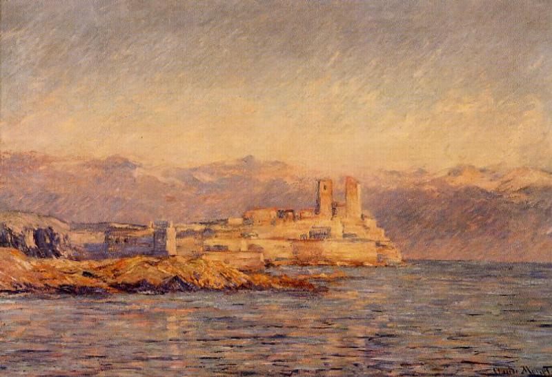 The Castle In Antibes — クロード・モネ