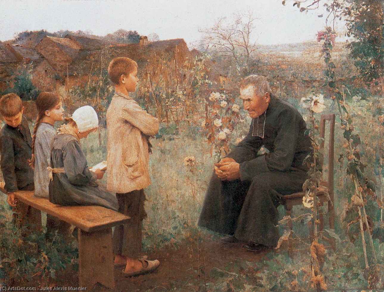 J A La Lecon De Catechisme — Jules Alexis Muenier