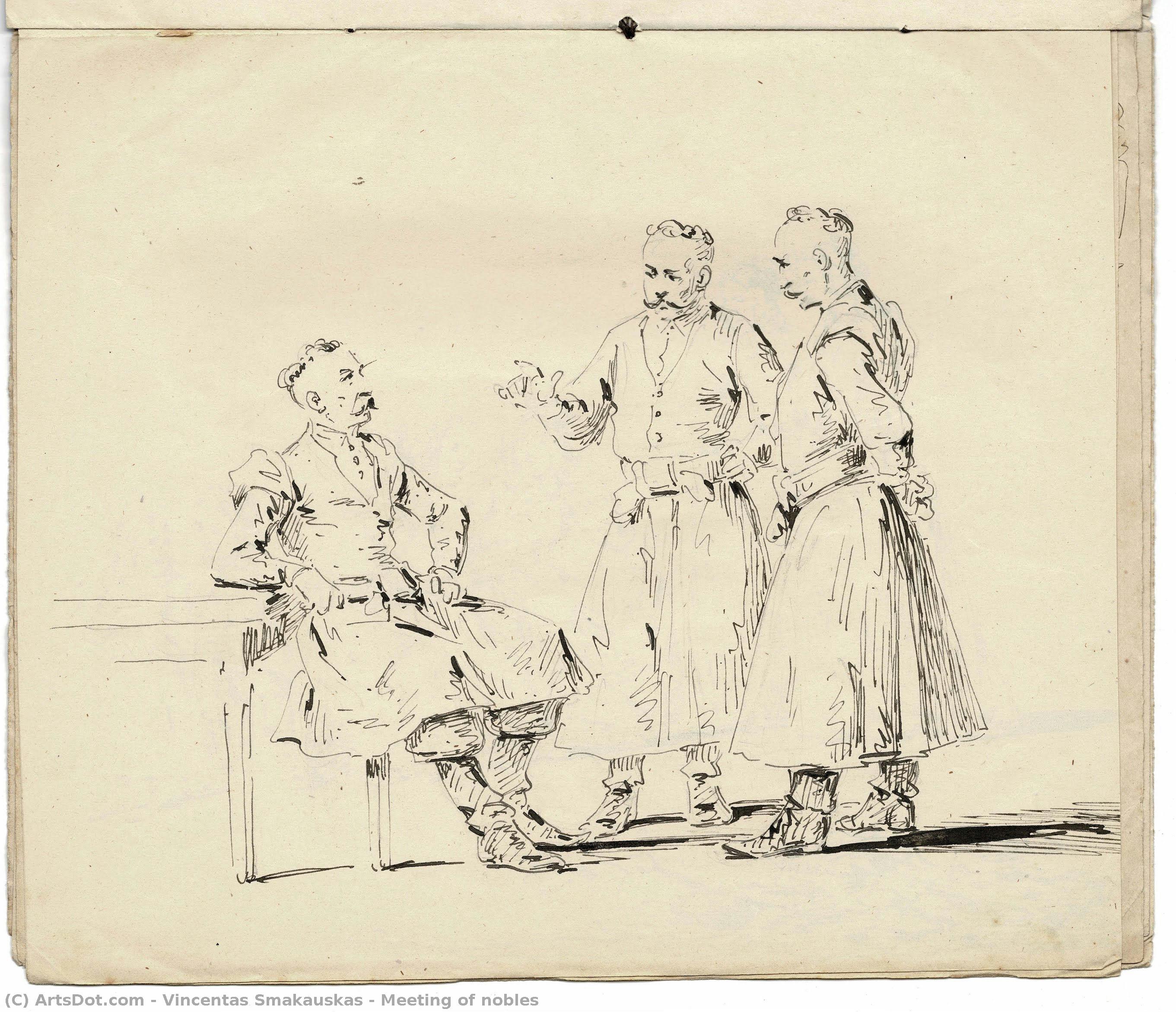 Meeting Of Nobles — Vincentas Smakauskas
