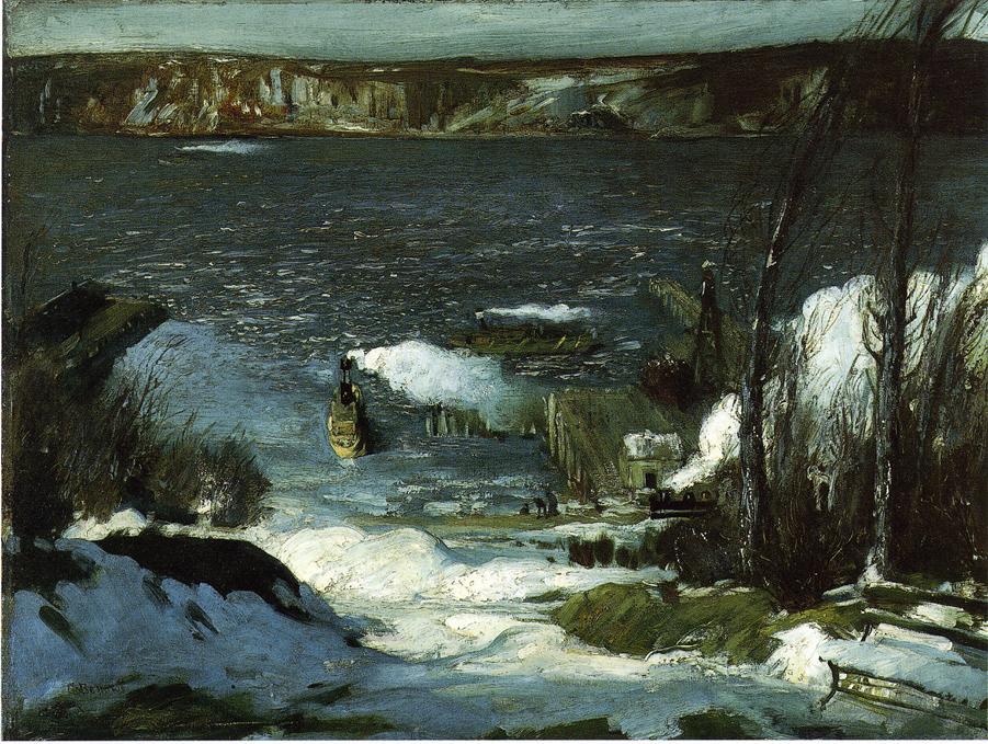 North River — George Wesley Bellows