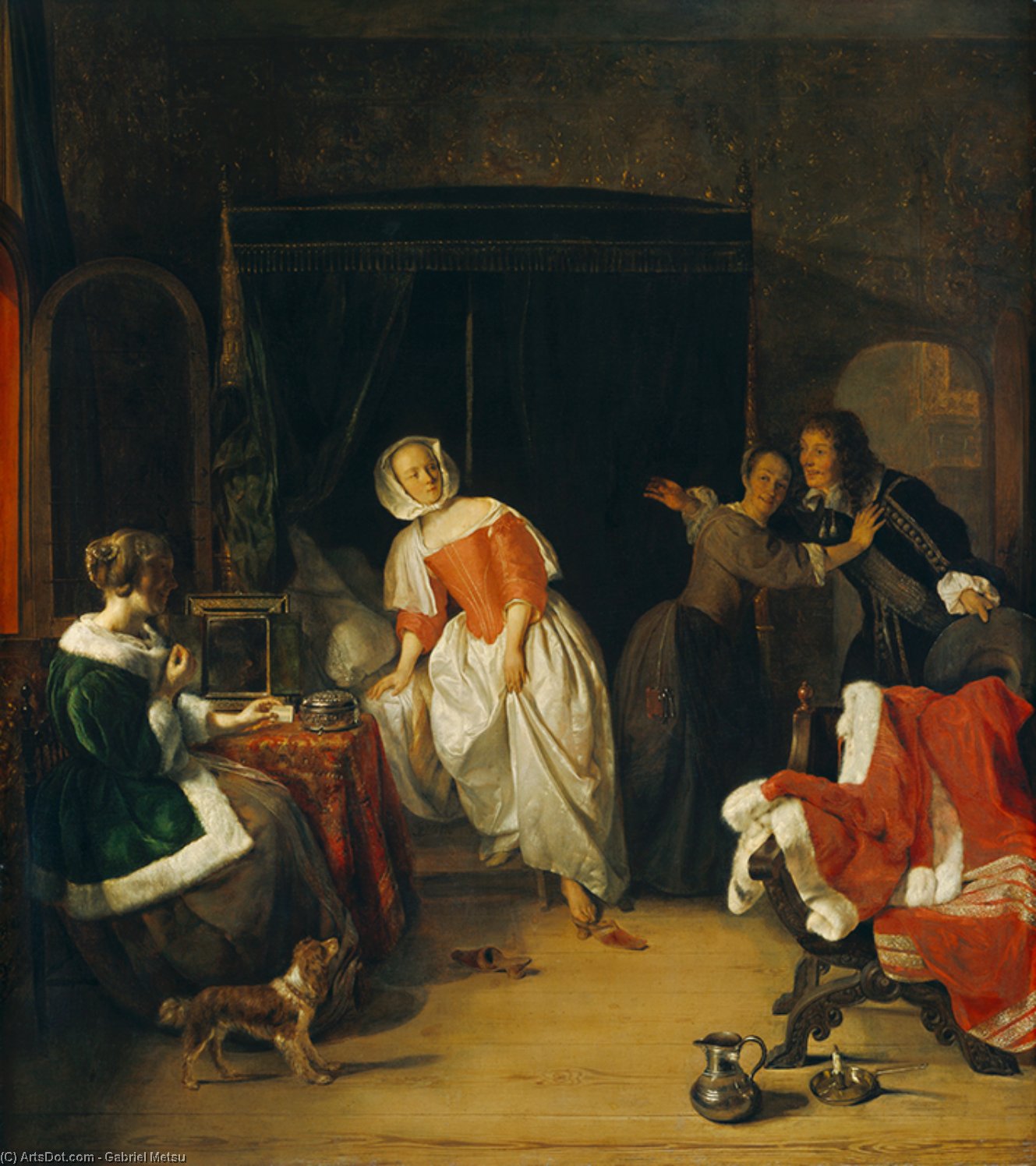 The Intruder — Gabriel Metsu