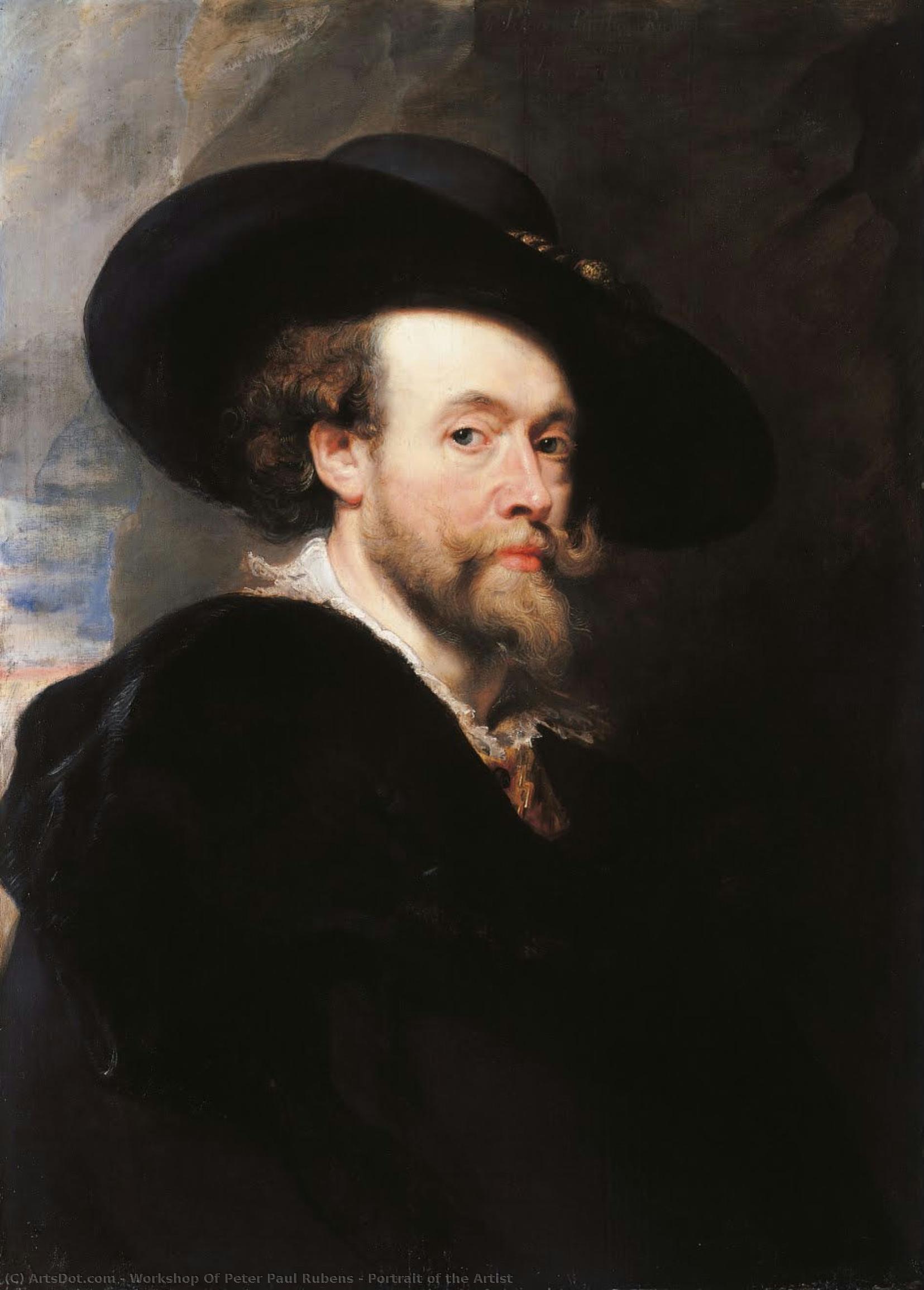 Portrait Of The Artist — Workshop Of Peter Paul Rubens